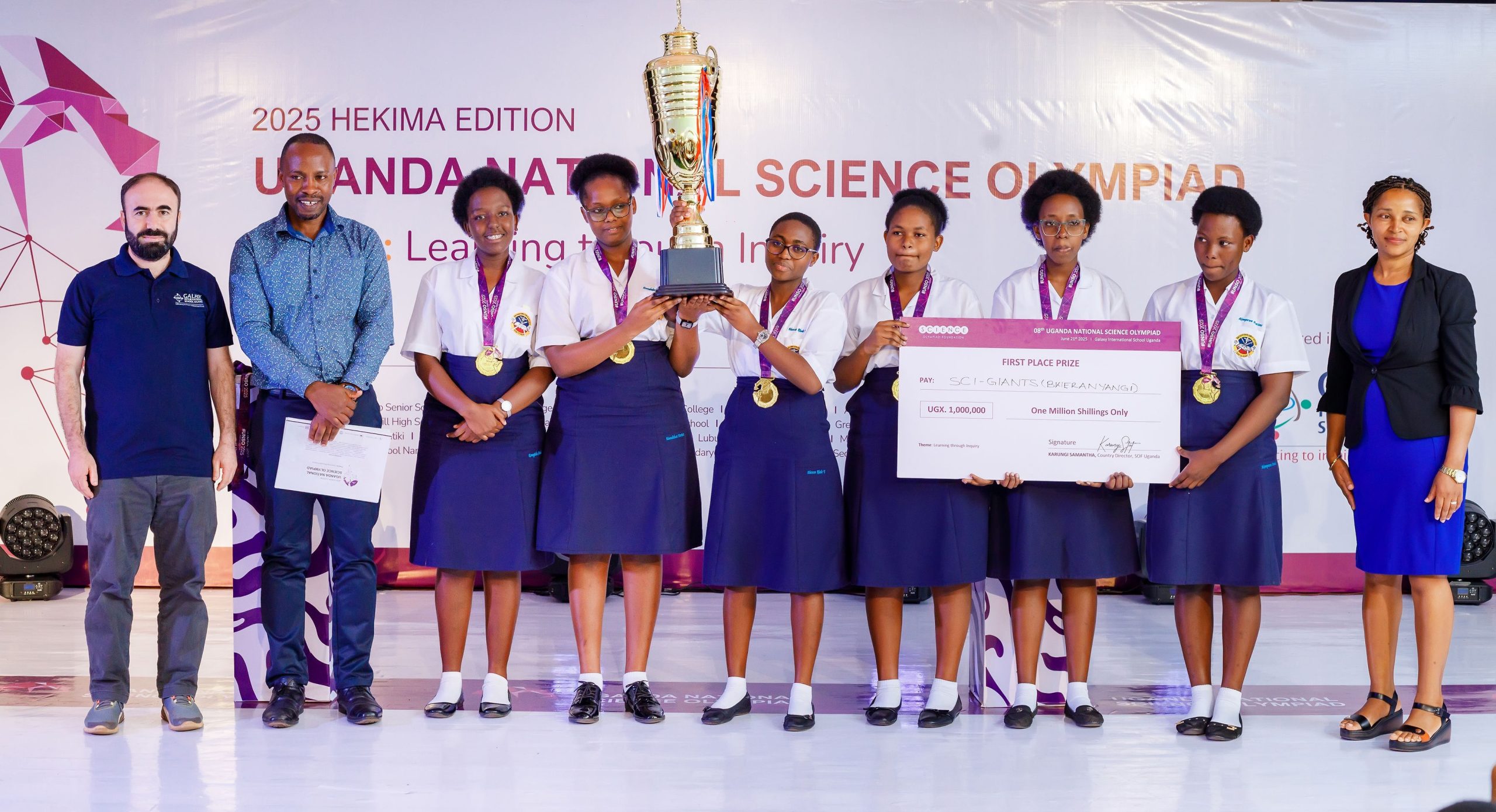 Team Sci-Giants - Bweranyangi Girls Secondary School